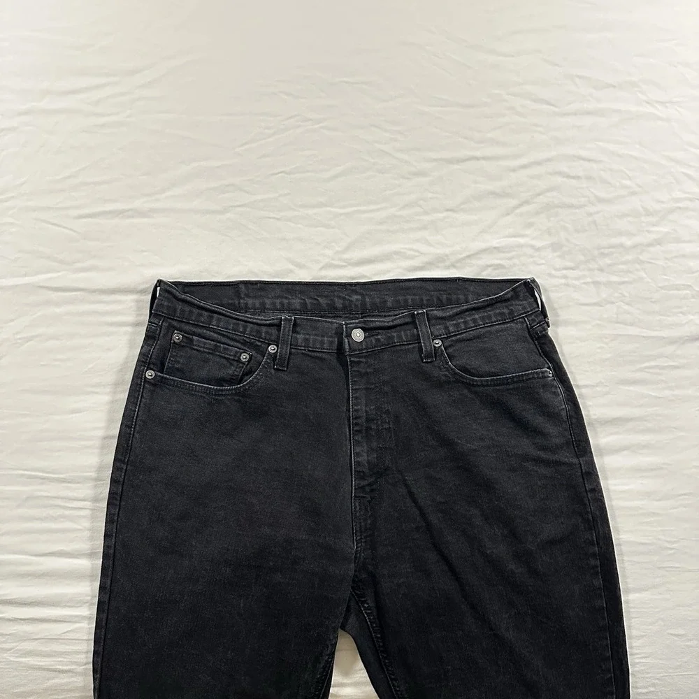 Levi's 541 Athletic Tapered Mid‎ Rise Stretch Flex Denim Men's Dark Wash 38x30